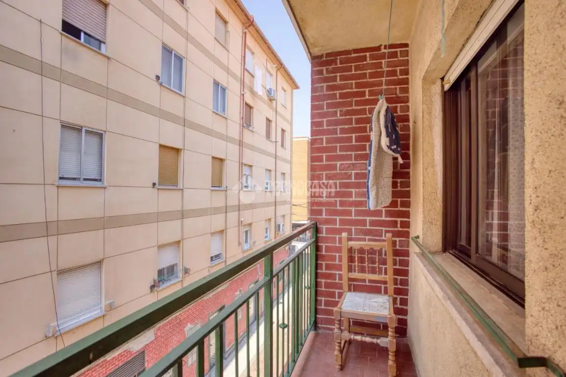 Terraza de Piso de alquiler en Salamanca con Calefacción y Balcón