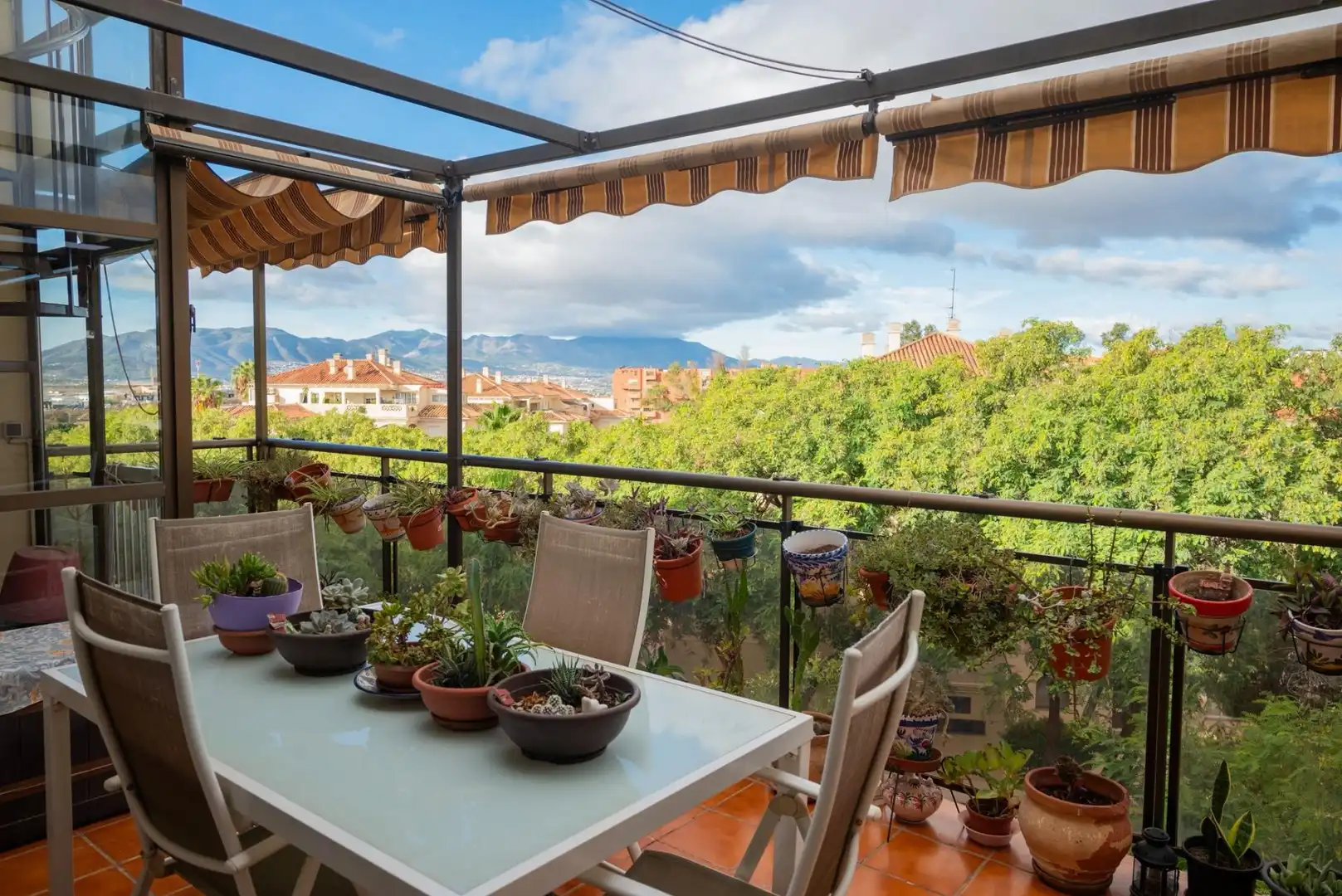 Terraza de Piso en venta en Málaga Capital con Aire acondicionado, Jardín privado y Terraza