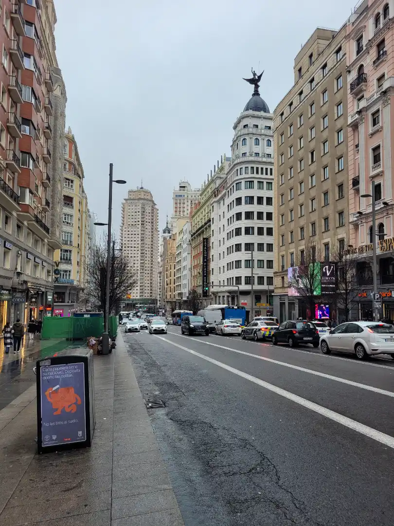 Vista exterior de Garaje en venta en Madrid