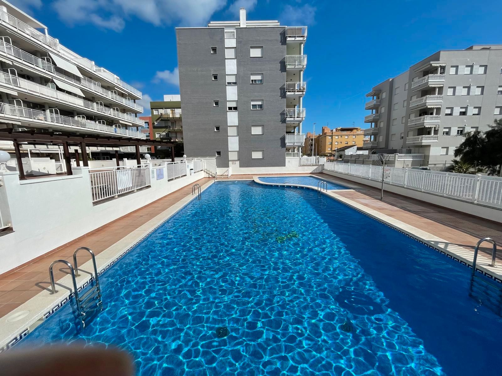 Piscina de Apartament en venda en Moncofa amb Aire condicionat, Terrassa i Traster