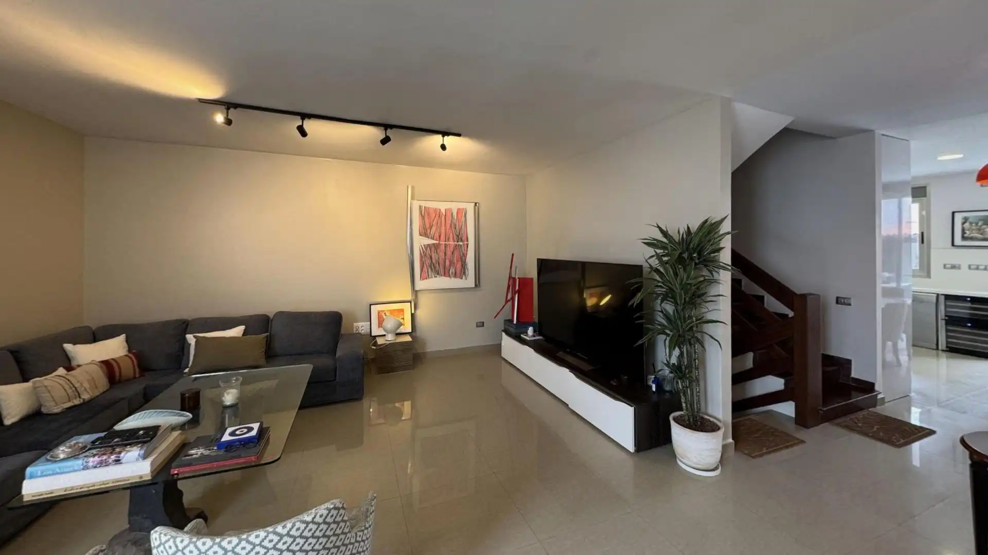 Sala de estar de Casa o chalet en venta en Telde con Aire acondicionado, Terraza y Trastero