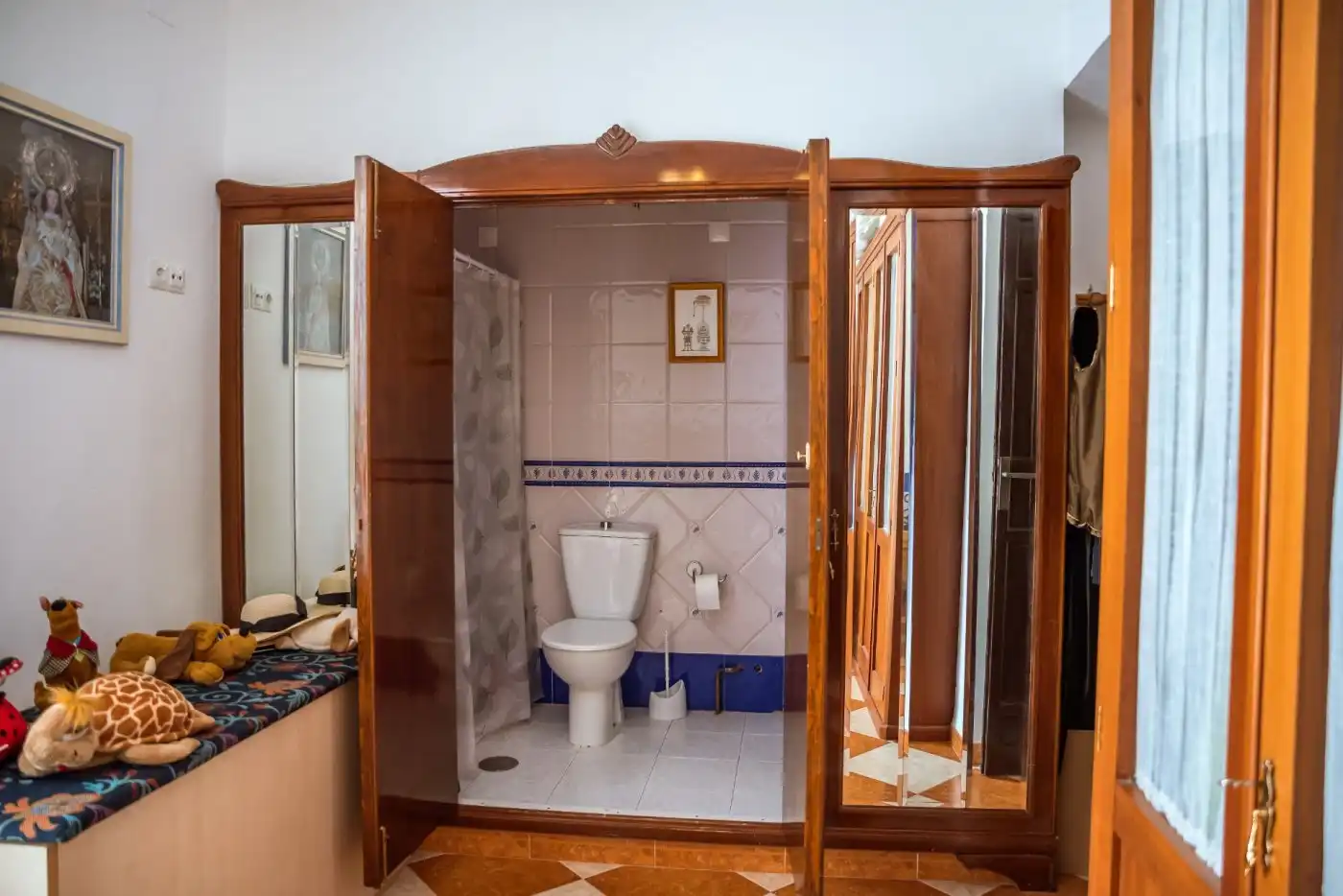Bany de Casa o xalet en venda en Estepa amb Calefacció, Terrassa i Balcó