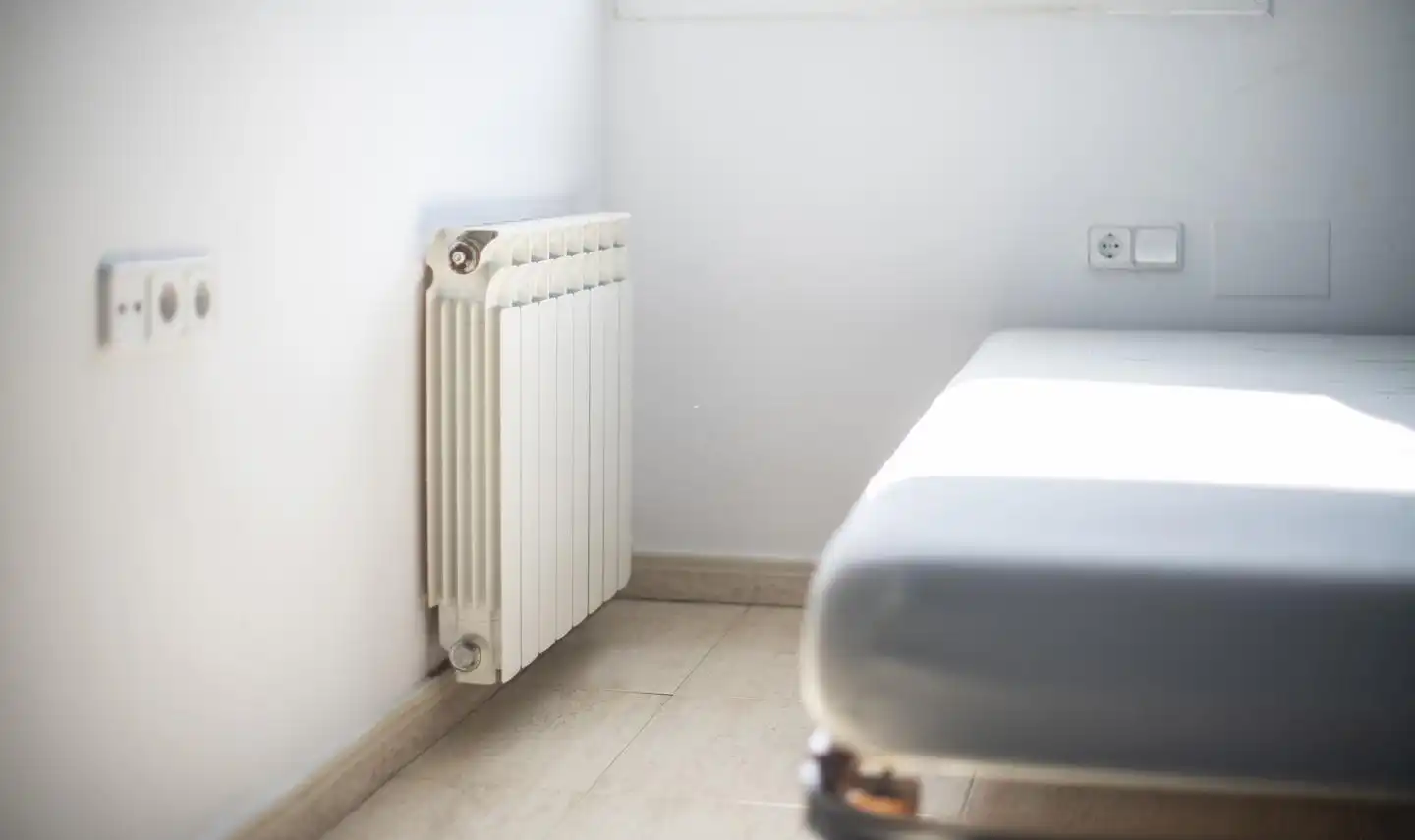 Schlafzimmer von Einfamilien-Reihenhaus zum Verkauf in Rubí mit Heizung und Möbliert