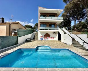 Vista exterior de Casa o xalet en venda en Santa Maria de Palautordera amb Aire condicionat, Calefacció i Terrassa
