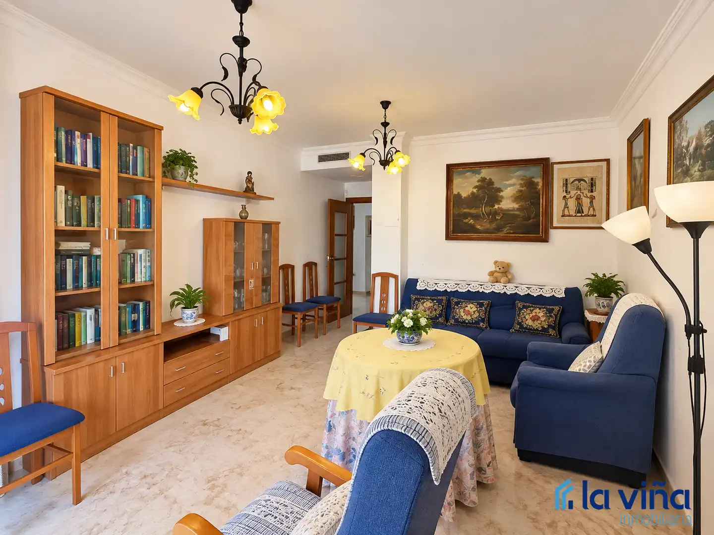 Sala de estar de Piso en venta en Benamejí con Aire acondicionado