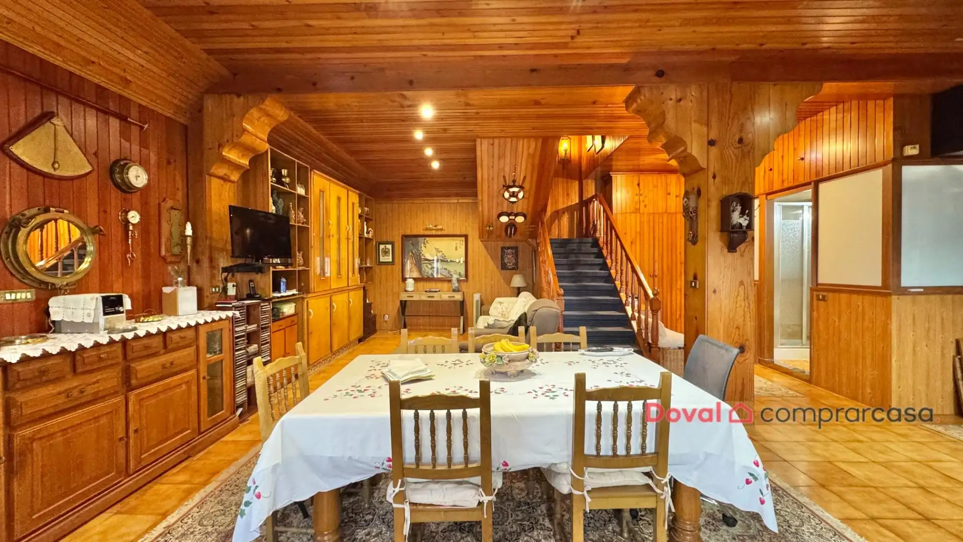 Dining room of Houses for sale in Redondela  with Heating, Private garden and Jacuzzi