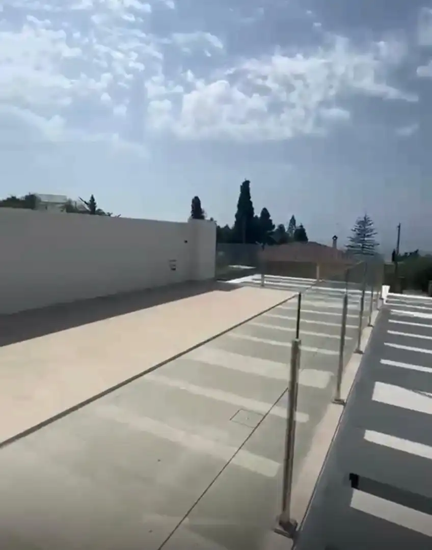 Terraza de Casa o chalet en venta en Mijas con Aire acondicionado, Calefacción y Jardín privado