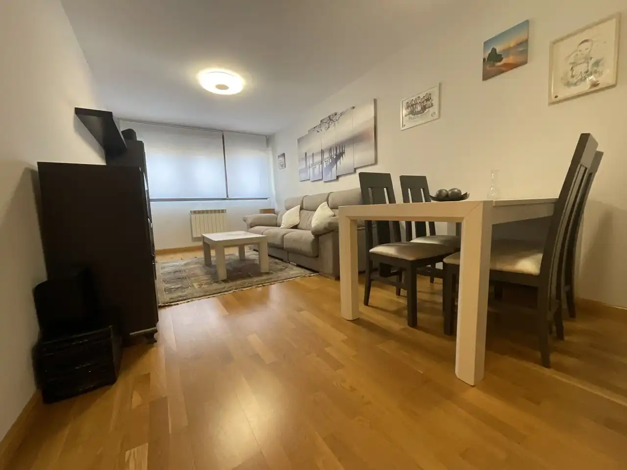 Sala de estar de Piso en venta en Santo Domingo de la Calzada con Amueblado