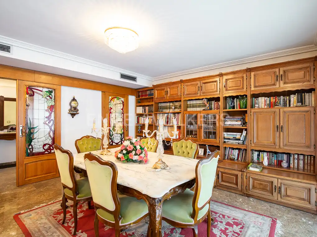 Dining room of Flat for sale in Valencia  with Air Conditioner, Heating and Balcony