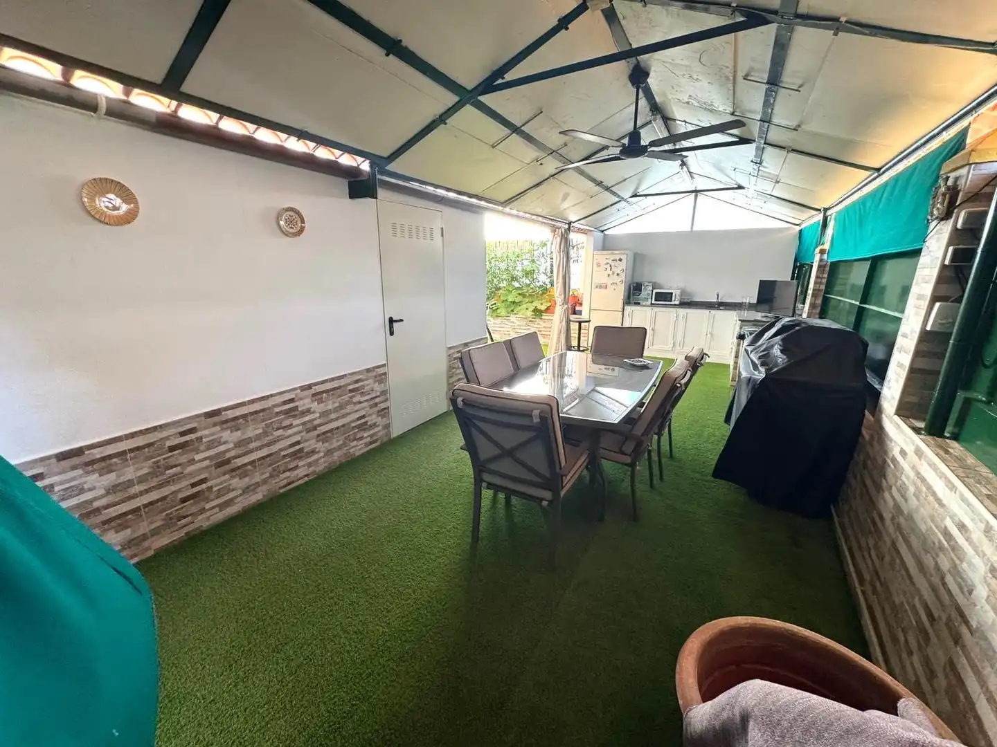 Terrassa de Casa o xalet en venda en El Portil amb Aire condicionat i Moblat