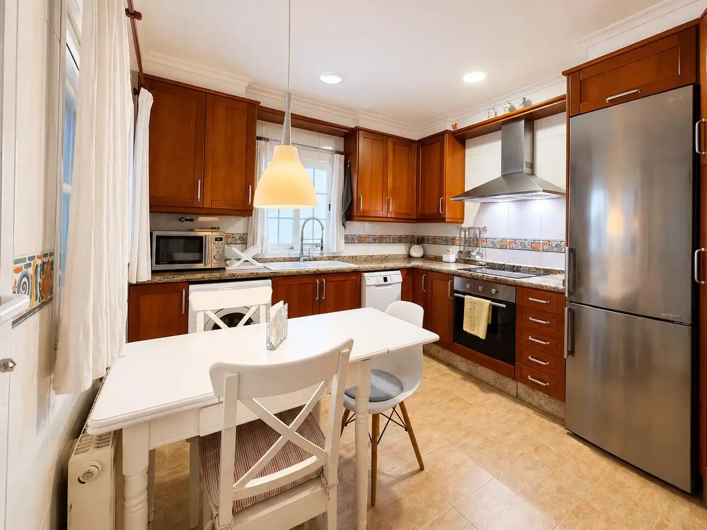 Kitchen of Flat for rent in Valencia  with Heating, Parquet flooring and Furnished