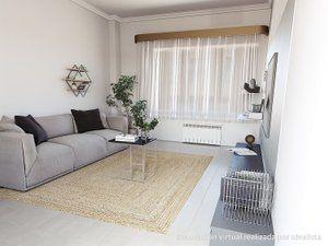 Living room of Flat for sale in Oviedo   with Heating, Parquet flooring and Storage room