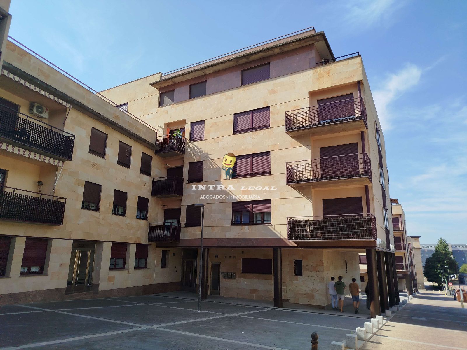 Exterior view of Flat to rent in Salamanca Capital  with Air Conditioner, Heating and Terrace