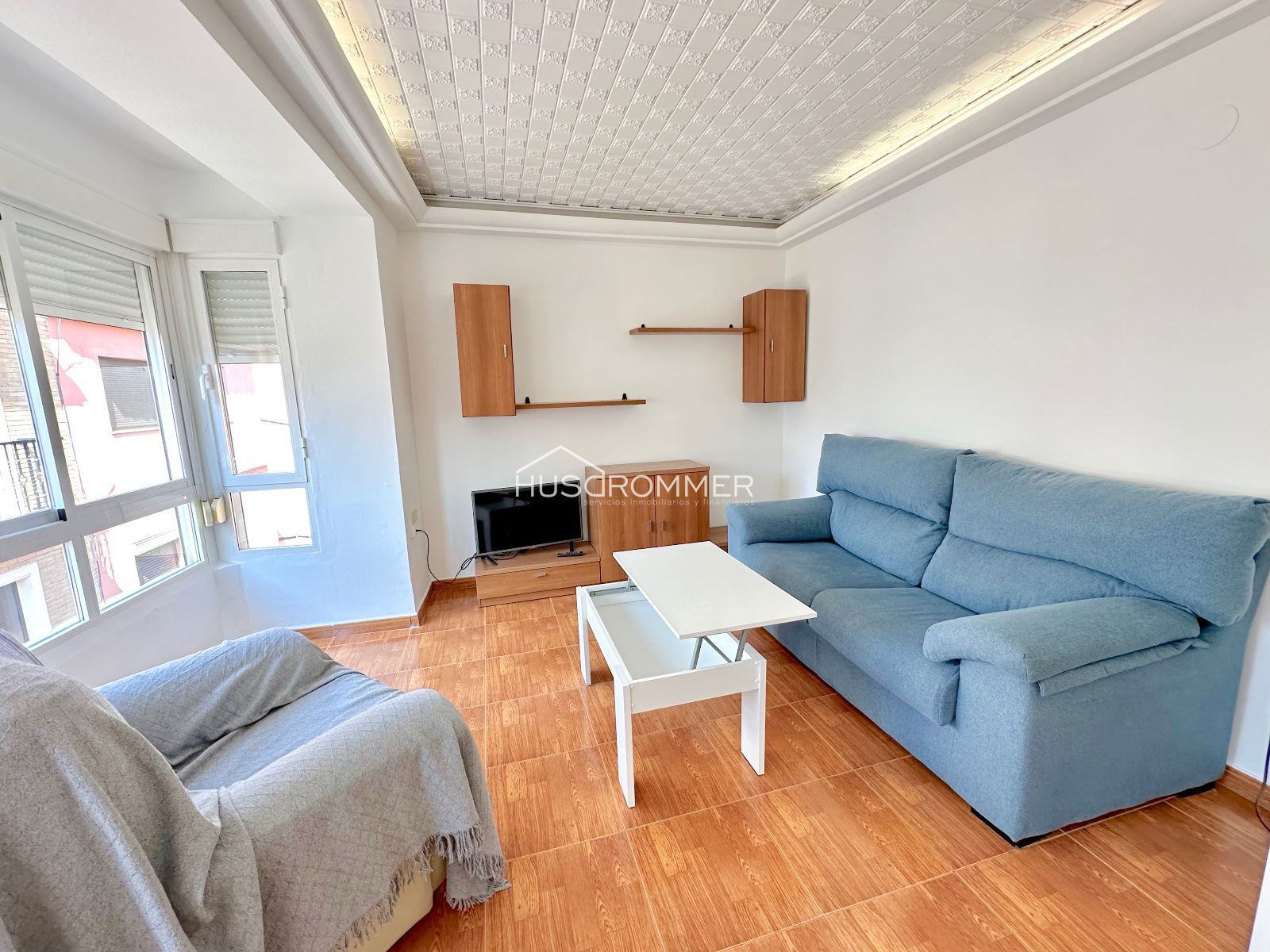 Living room of Flat to rent in Vila-real  with Air Conditioner, Terrace and Storage room