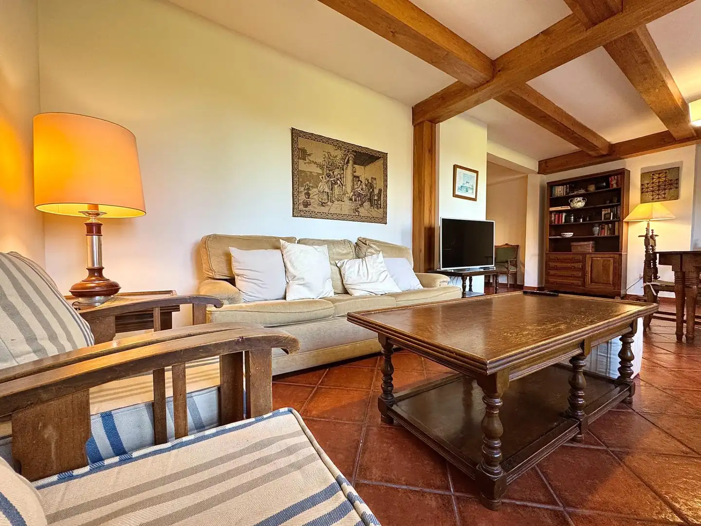 Sala de estar de Casa o chalet en venta en Comillas (Cantabria) con Alarma