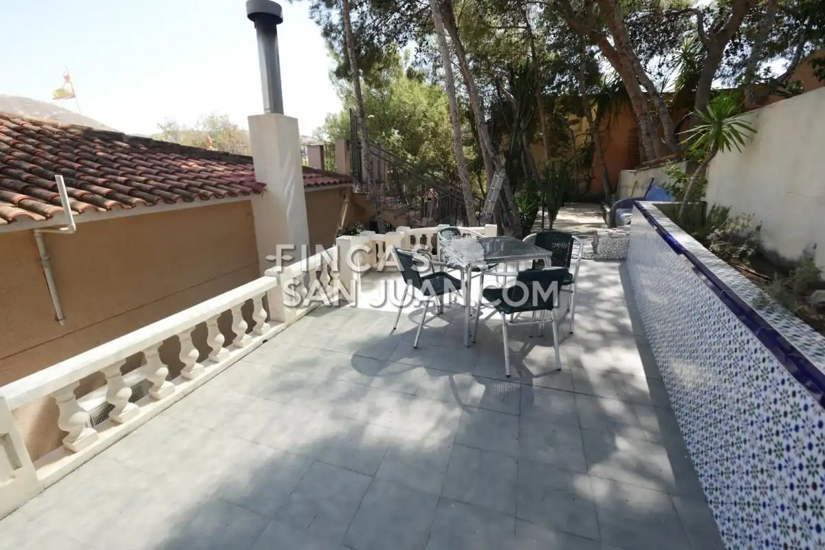 Terrace of Houses for sale in El Campello  with Air Conditioner, Heating and Private garden