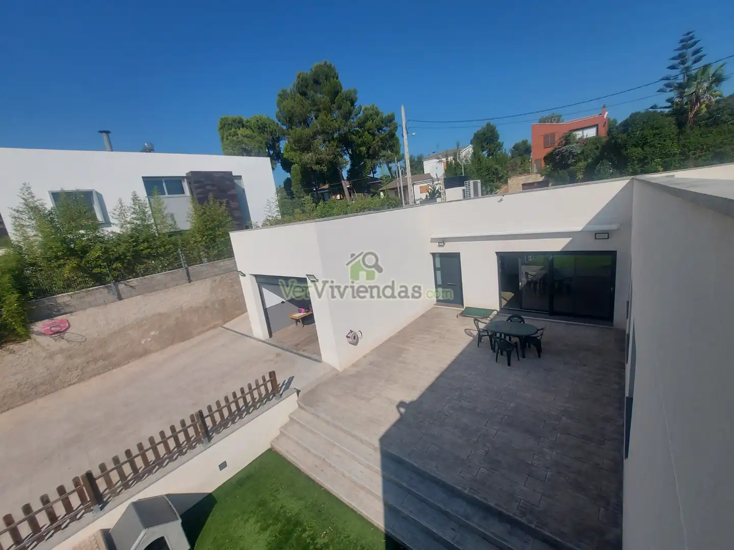 Terrasse von Haus oder Chalet zum Verkauf in Pallejà mit Klimaanlage, Heizung und Privatgarten