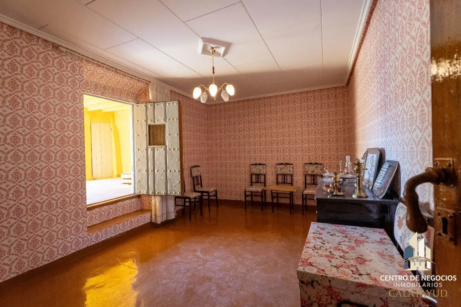 Comedor de Casa o chalet en venta en Munébrega con Jardín privado, Terraza y Amueblado