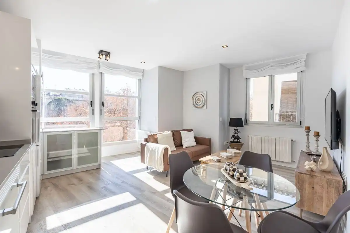 Sala d'estar de Pis de lloguer en Granada amb Aire condicionat, Calefacció i Parquet