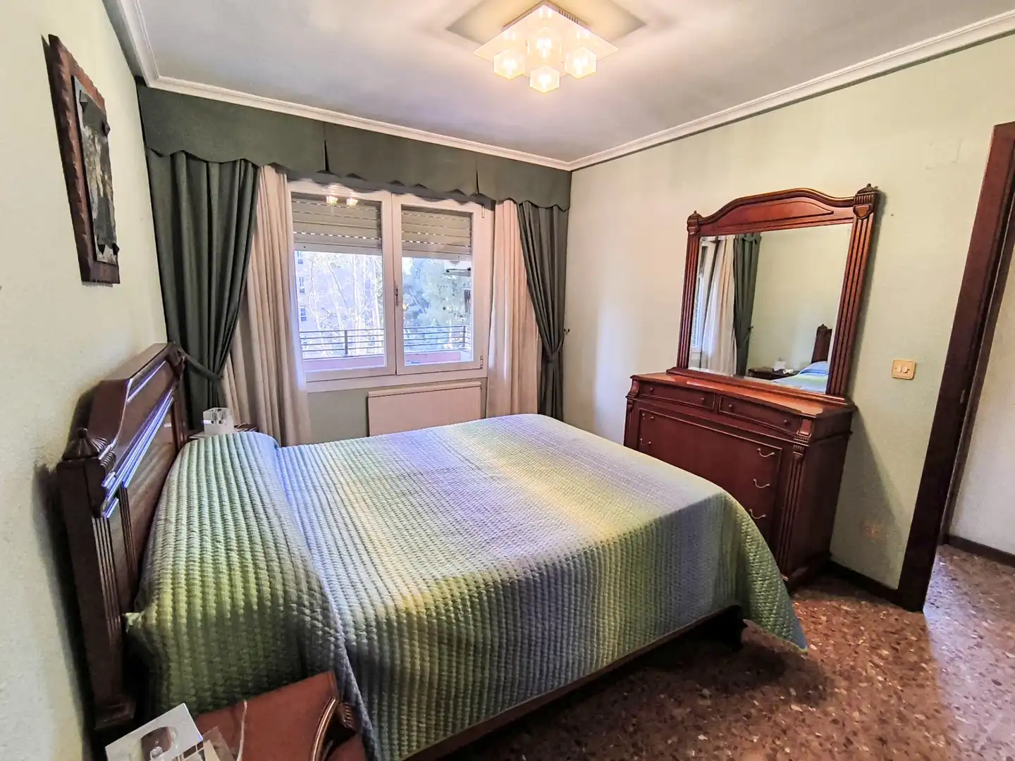 Bedroom of Flat for sale in Zaragoza  with Air Conditioner, Heating and Terrace