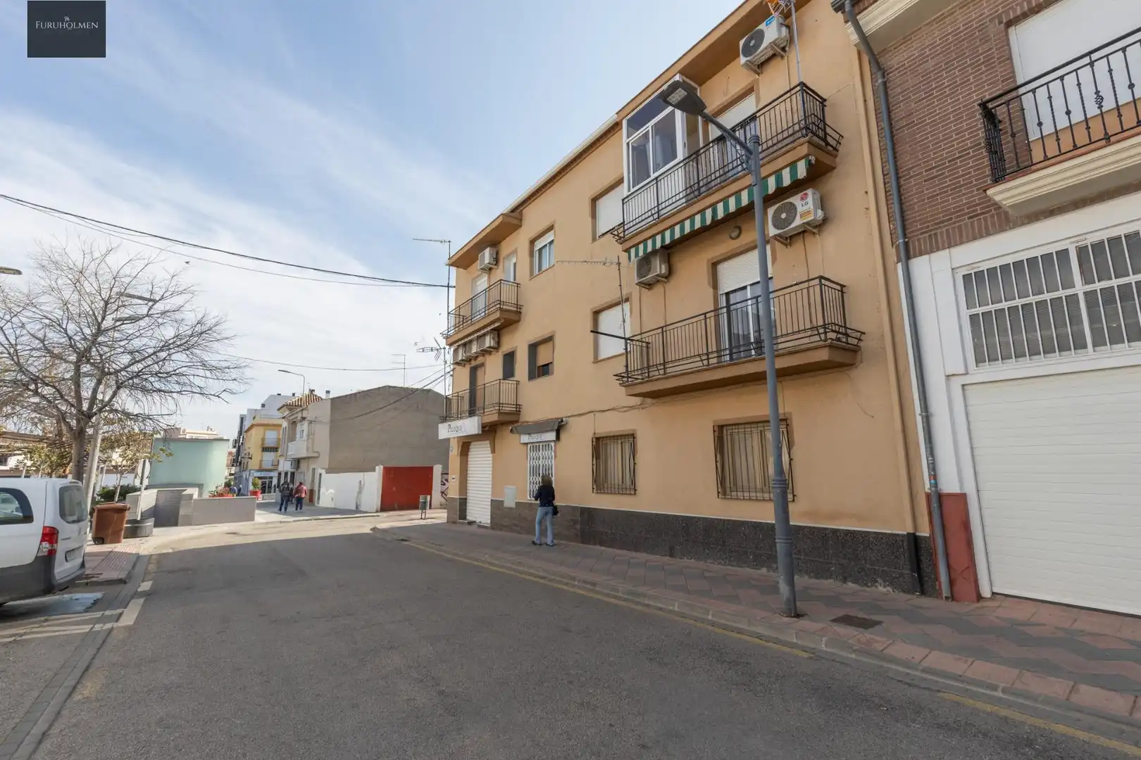 Exterior view of Flat for sale in Armilla  with Air Conditioner and Heating