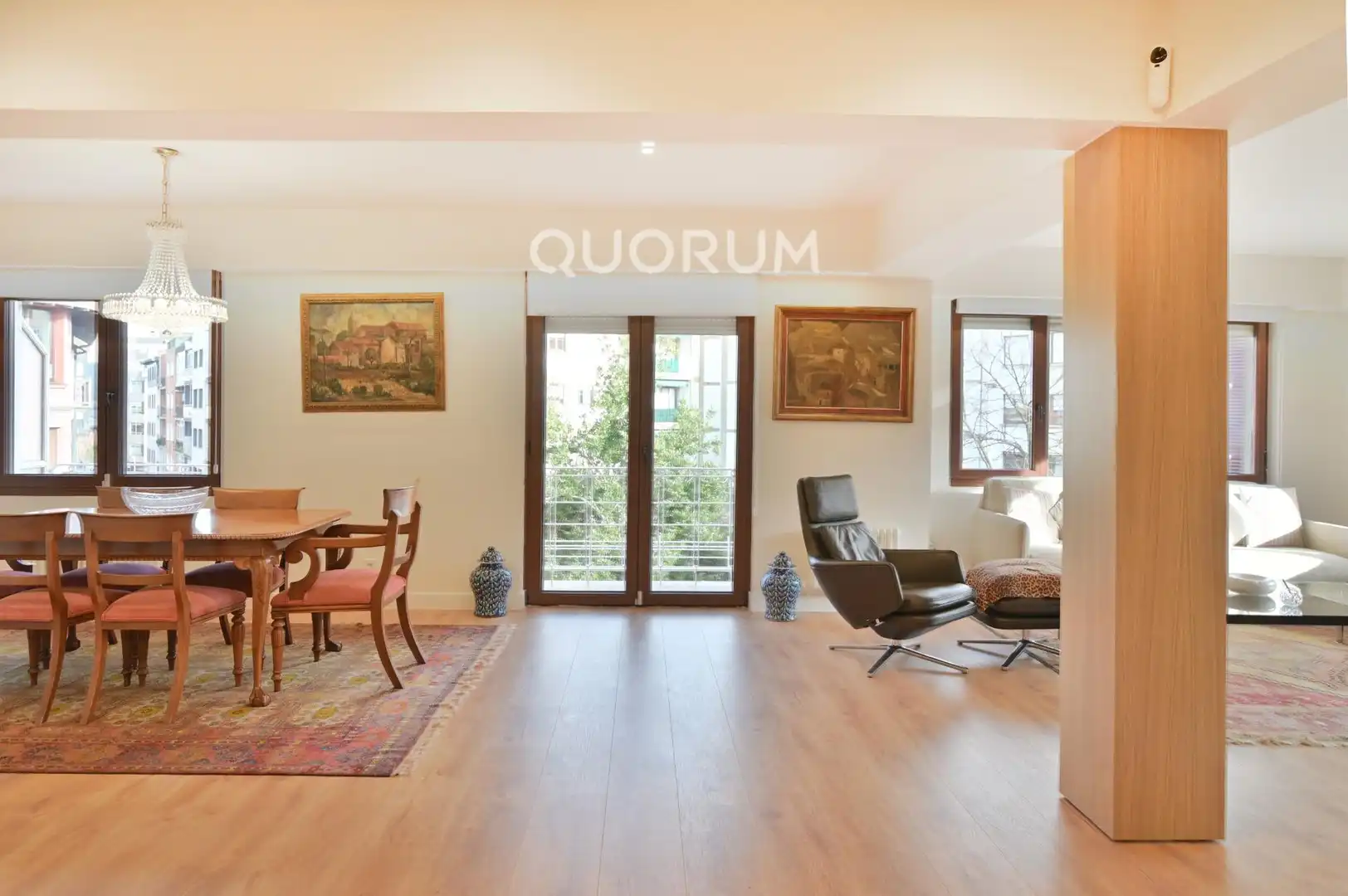 Sala de estar de Piso en venta en Getxo  con Calefacción, Terraza y Trastero