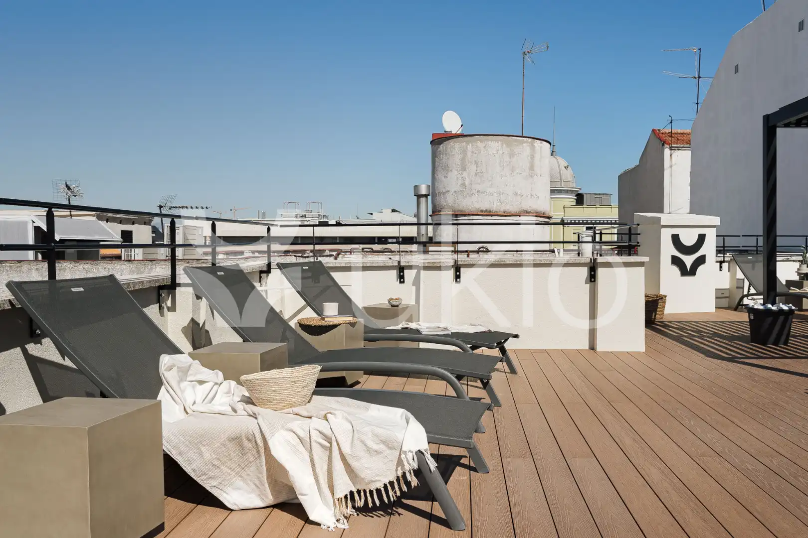 Terrasse von Wohnungen zur Miete in Madrid mit Klimaanlage, Heizung und Terrasse