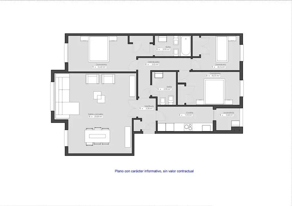 Piso en venta en Castellón de la Plana / Castelló de la Plana con Trastero