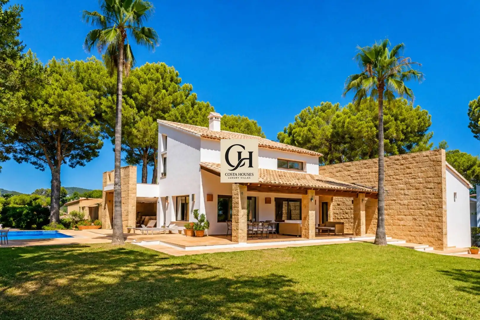 Jardí de Casa o xalet en venda en Jávea / Xàbia amb Calefacció, Jardí privat i Terrassa