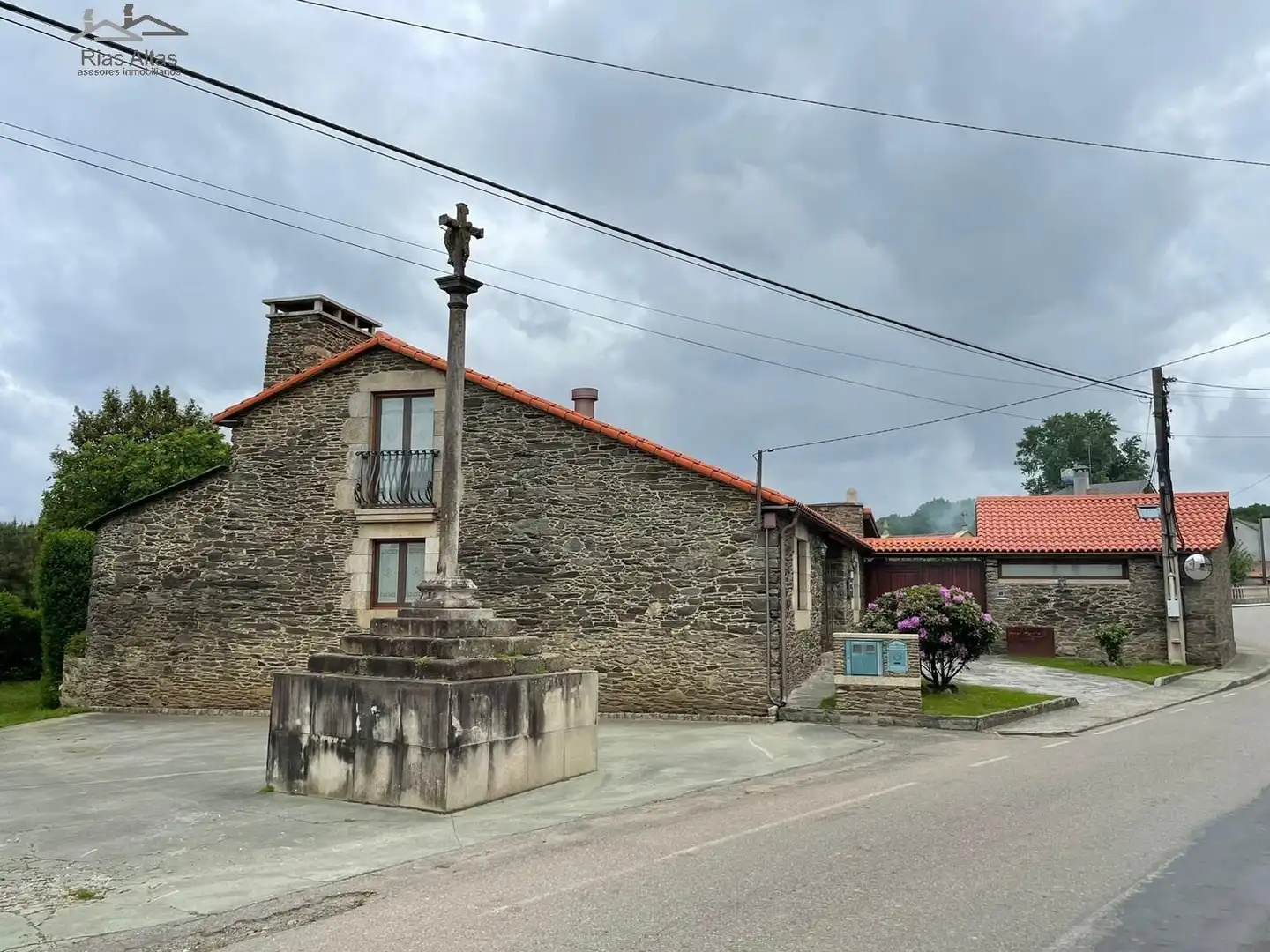 Vista exterior de Casa o chalet en venta en Ordes con Jardín privado y Trastero