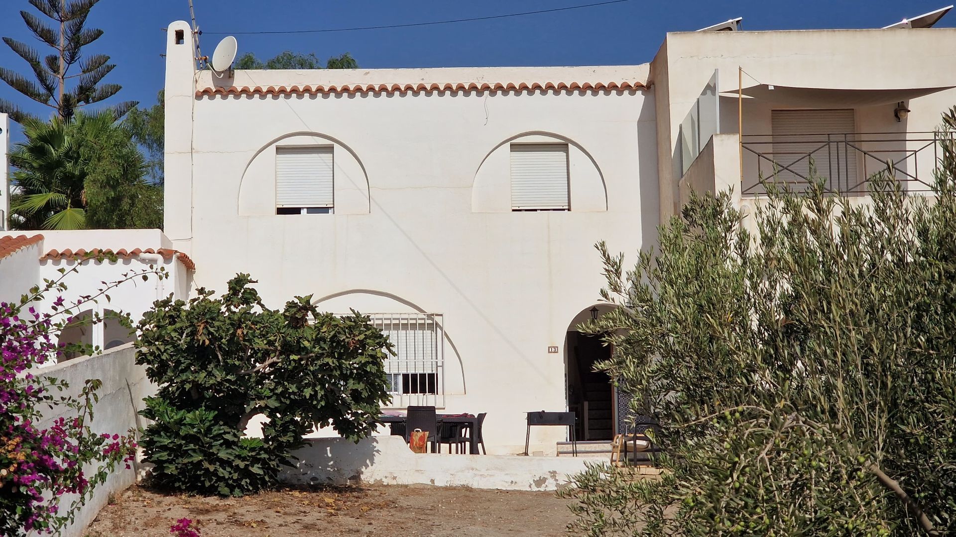 Exterior view of Single-family semi-detached for sale in Mojácar  with Terrace