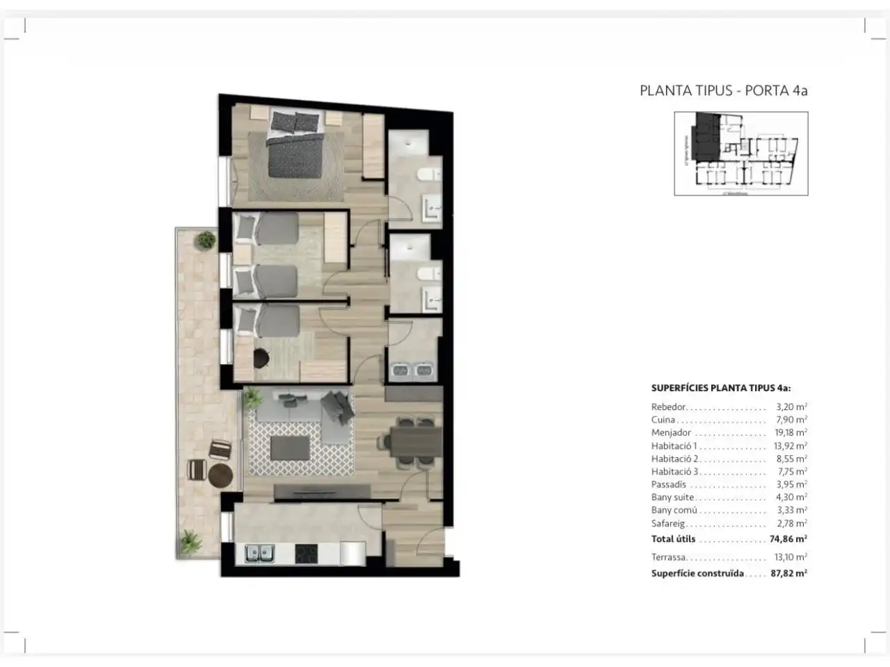 Piso en venta en Vilafranca del Penedès con Aire acondicionado, Calefacción y Parquet