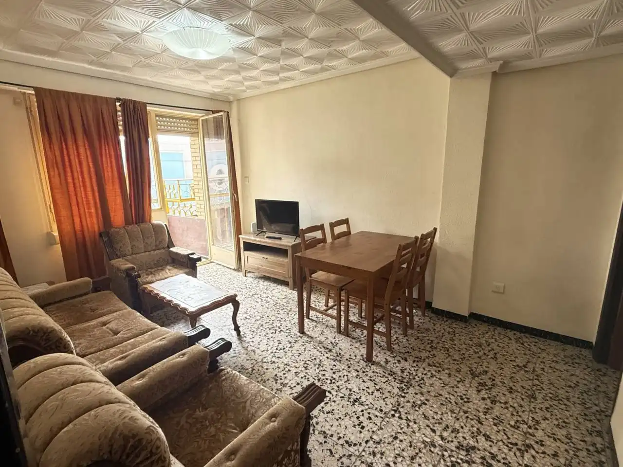 Living room of Flat for sale in Elche / Elx  with Balcony