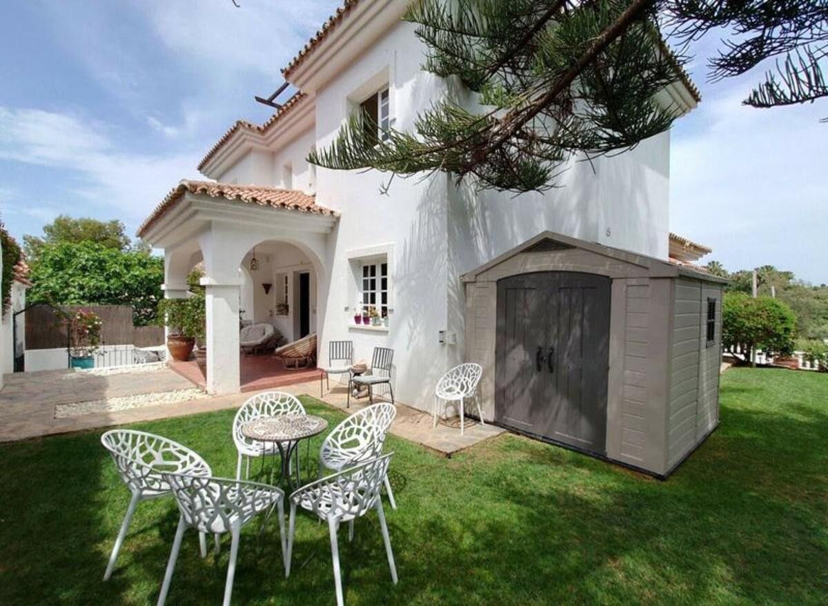 Jardí de Casa o xalet de lloguer en Marbella amb Aire condicionat, Jardí privat i Terrassa