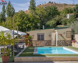 Swimming pool of Country house for sale in Monachil  with Air Conditioner, Private garden and Terrace