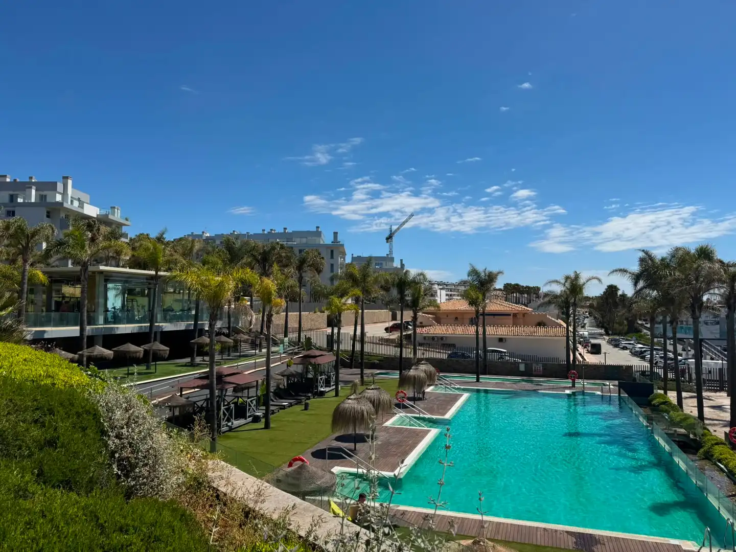 Piscina de Apartamento en venta en Mijas con Aire acondicionado, Calefacción y Parquet