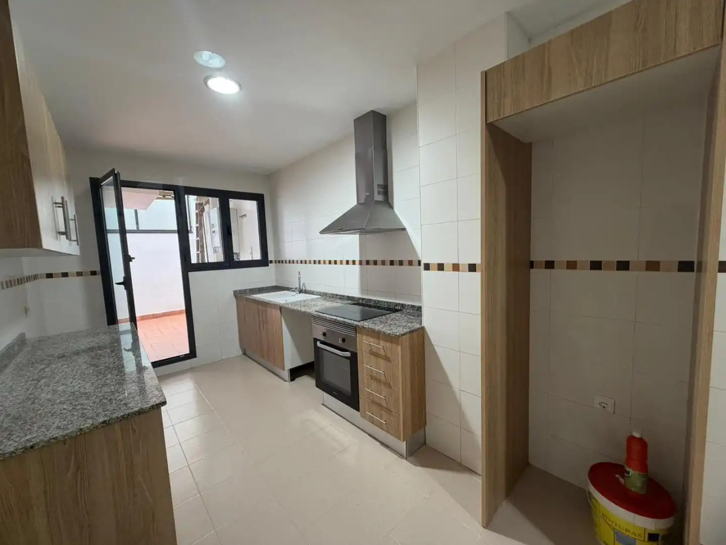 Cocina de Apartamento de alquiler en Albal con Terraza