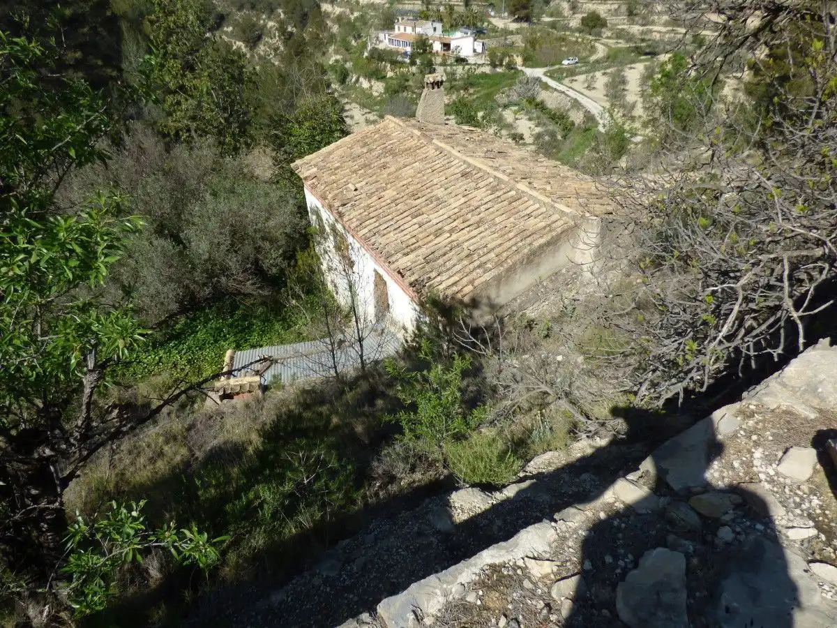 Vista exterior de Finca rústica en venta en Relleu con Jardín privado y Trastero