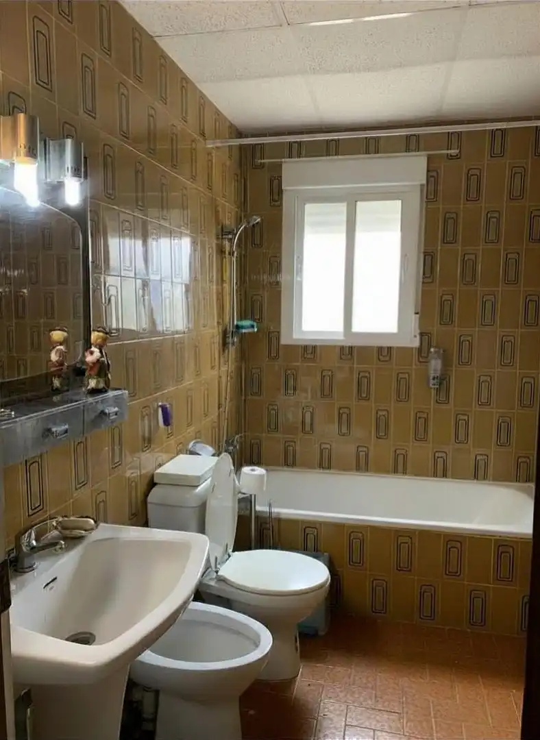 Bathroom of Houses for sale in Santo Domingo de Silos  with Private garden and Terrace