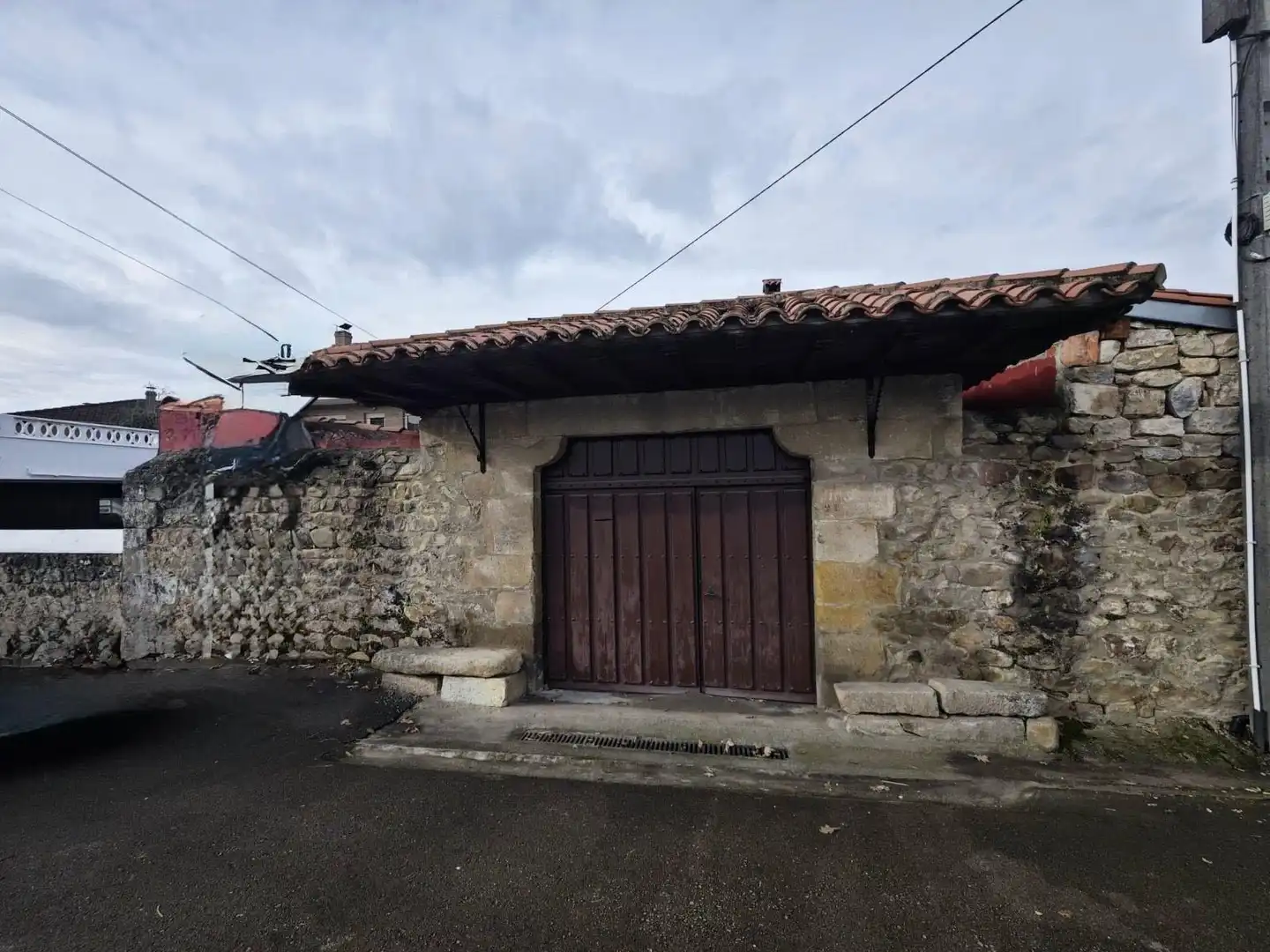Vista exterior de Casa o chalet en venta en Mazcuerras con Jardín privado y Balcón