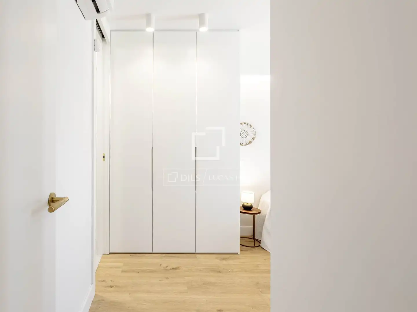 Bedroom of Flat for rent in Madrid  with Air Conditioner and Furnished