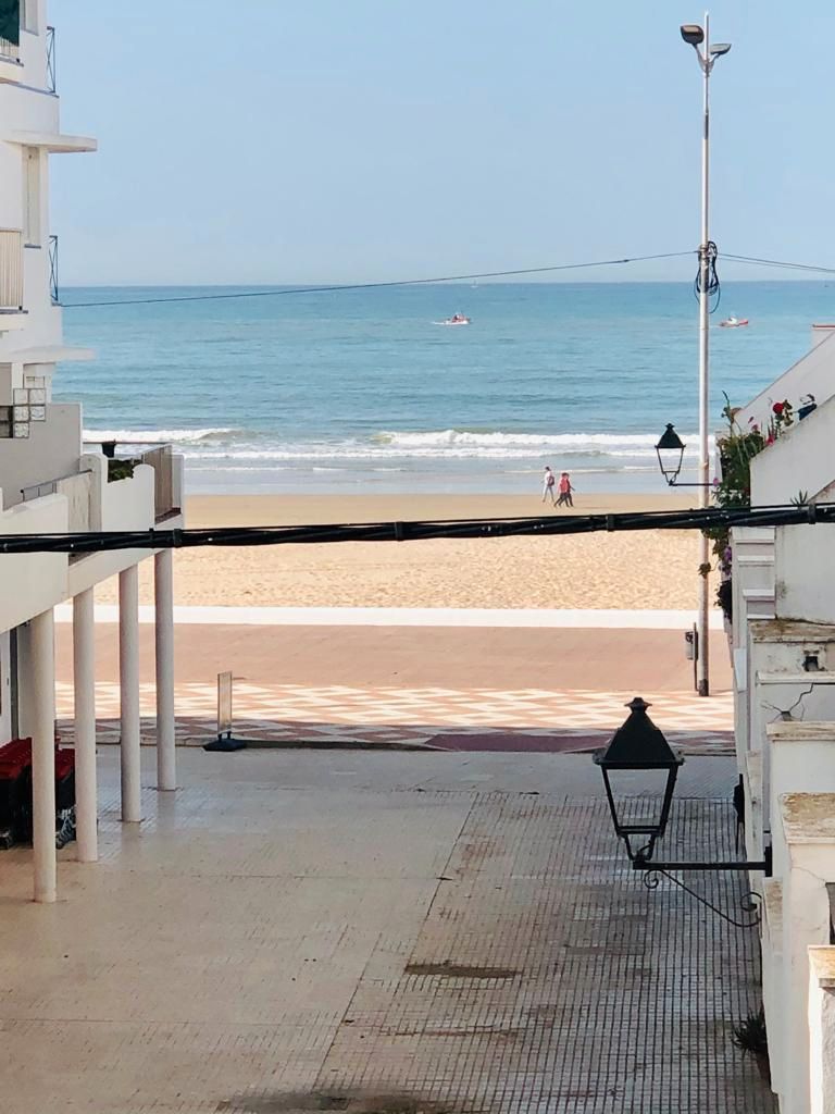 Exterior view of Flat for sale in Barbate  with Furnished