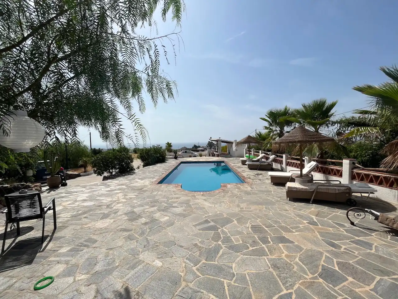 Swimming pool of Country homes for sale in Vélez-Málaga  with Air Conditioner, Heating and Private garden