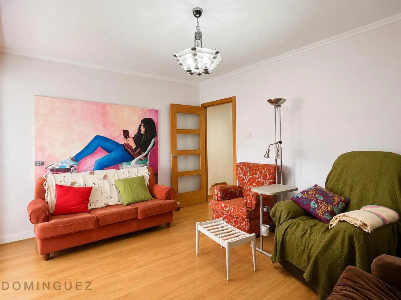 Living room of Flat for sale in Vigo   with Heating and Storage room