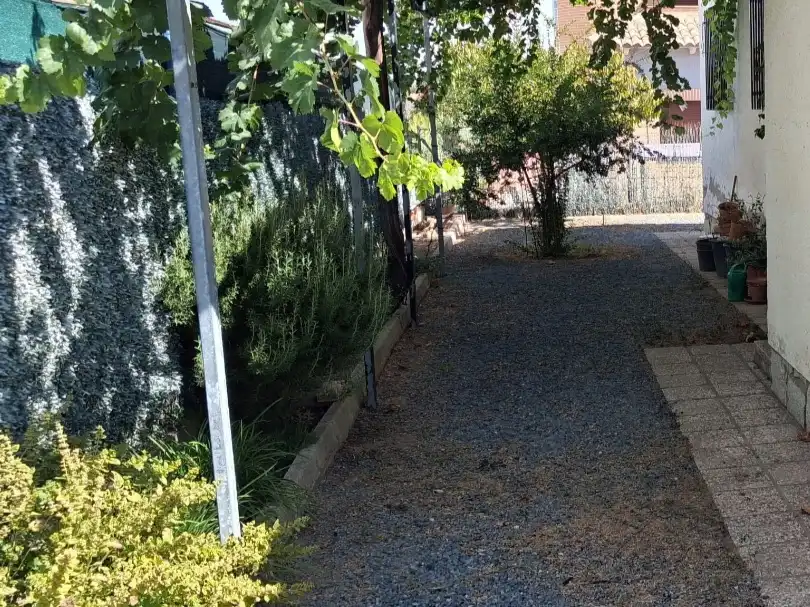 Vista exterior de Casa o xalet en venda en Villamiel de Toledo amb Aire condicionat, Terrassa i Balcó