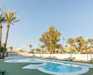 Swimming pool of Flat for sale in Roquetas de Mar  with Air Conditioner and Private garden