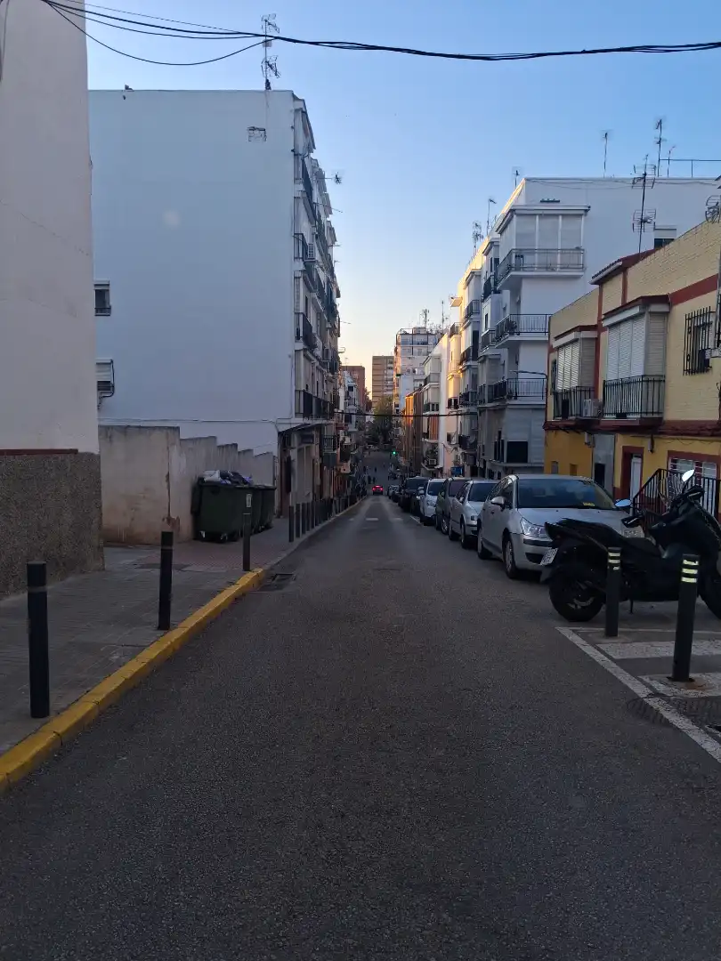Exterior view of Flat for sale in San Juan de Aznalfarache  with Air Conditioner, Parquet flooring and Balcony