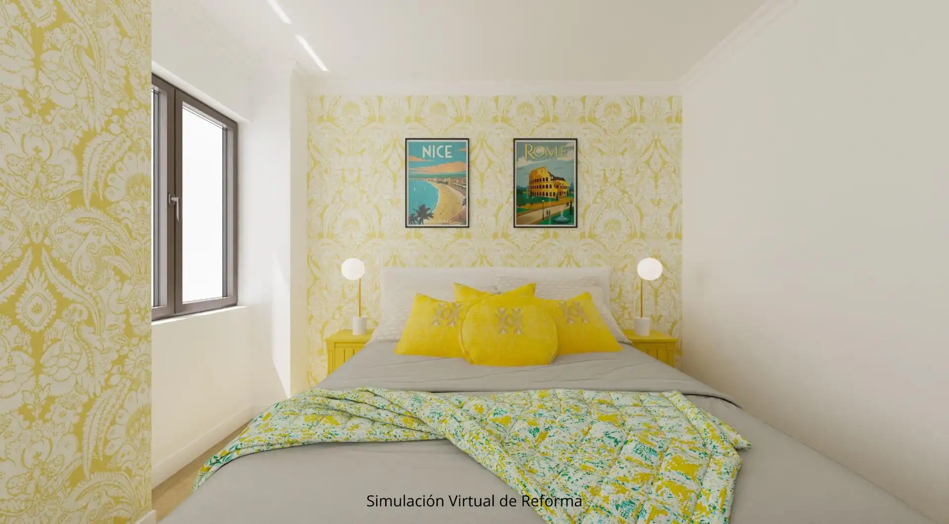 Bedroom of Flat for sale in Bilbao   with Balcony