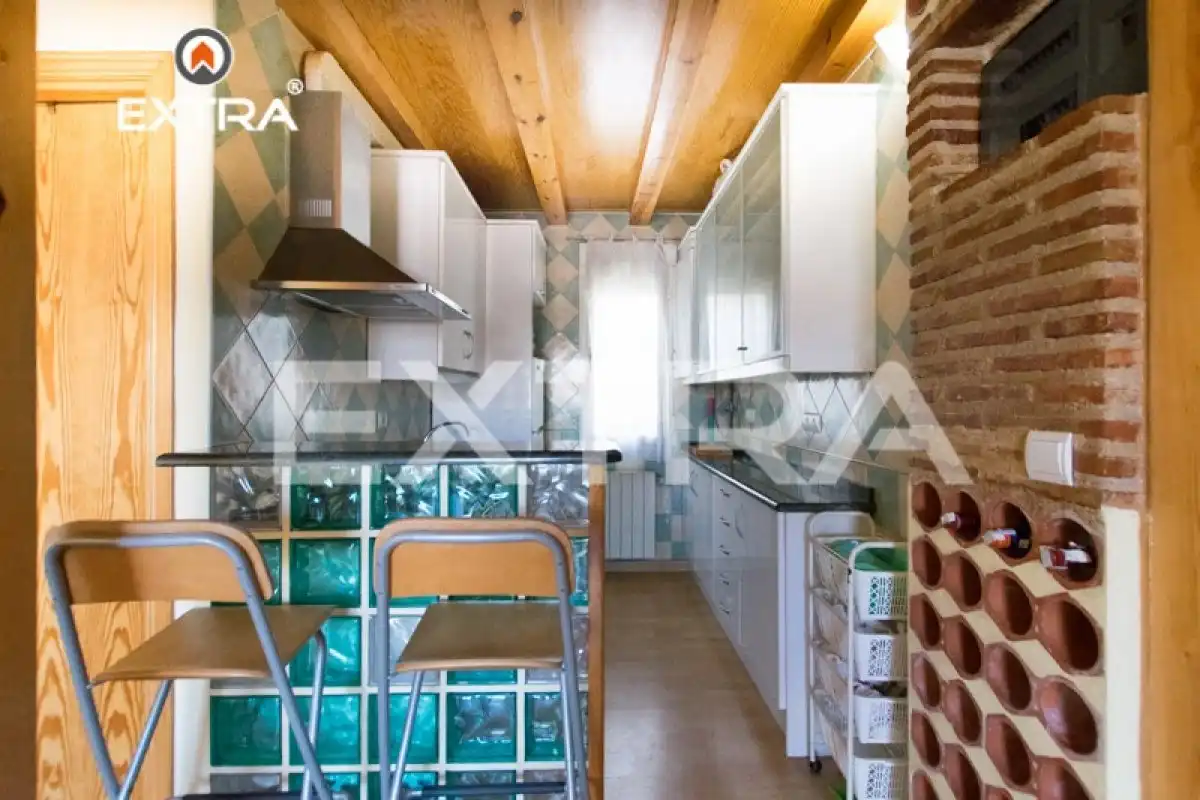 Cocina de Ático de alquiler en Madrid con Aire acondicionado, Calefacción y Terraza
