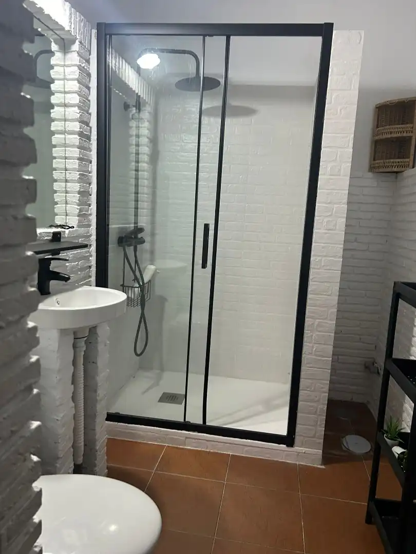 Badezimmer von Haus oder Chalet zur Miete in Almonte mit Terrasse, Möbliert und Ofen